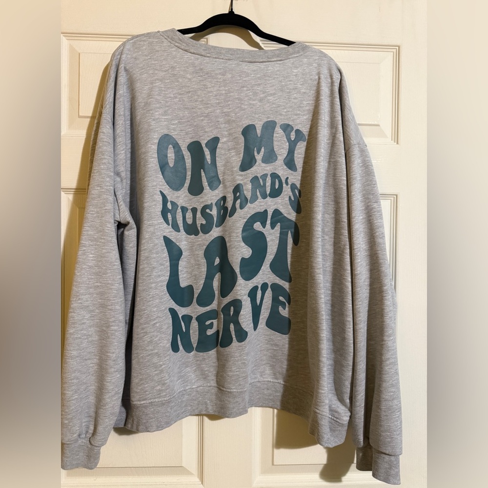 Bold Oversized Crewneck Sweatshirt